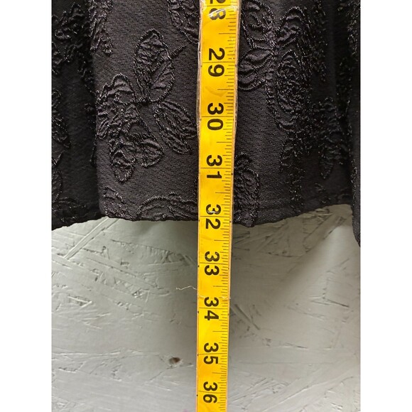 Ank Rouge Women’s Dress M Black White Long Sleeve Pearl Collar Gothic Lolita - Picture 10 of 12